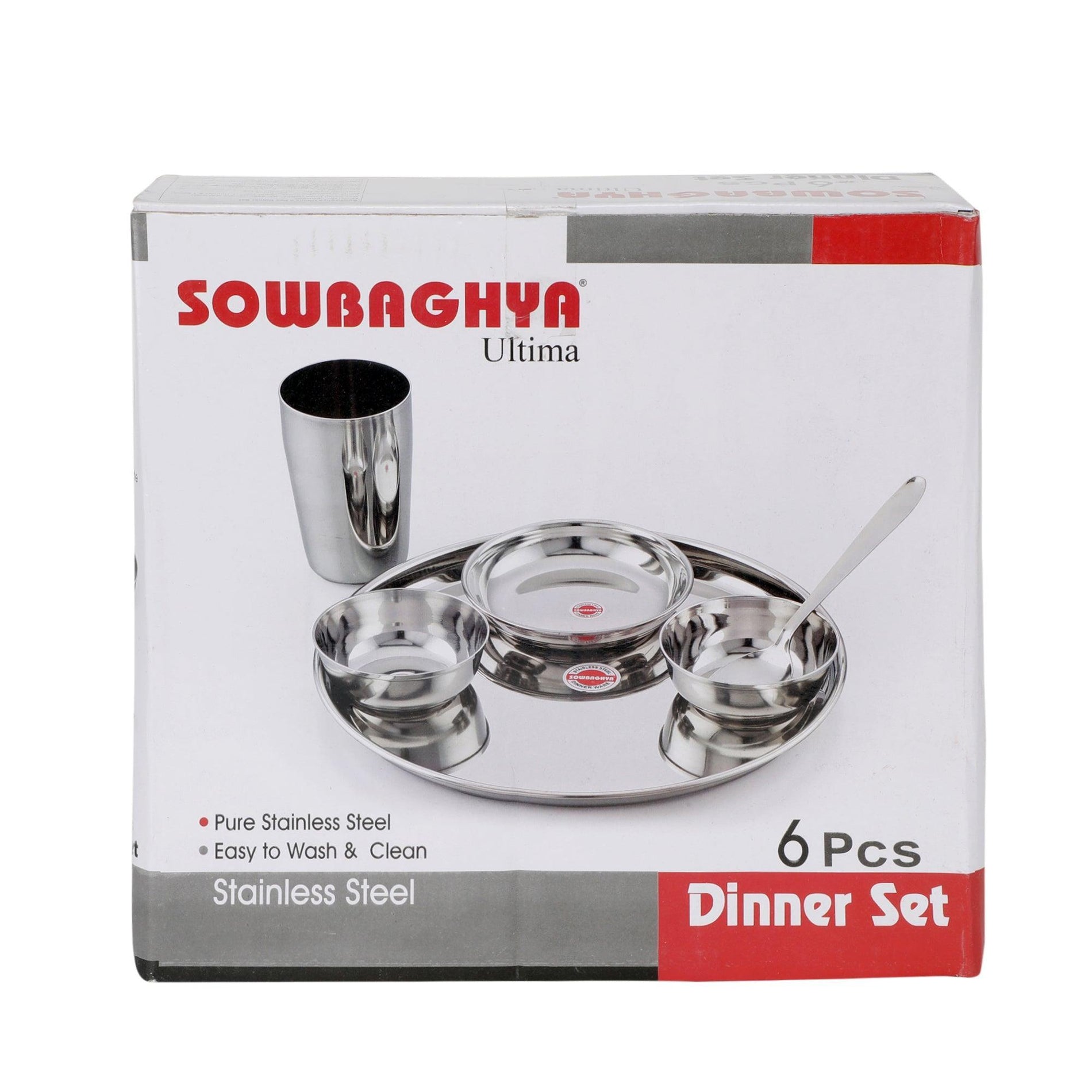 SOW SS 6PCS DINNER SET SOW SS 6PCS DINNER SET